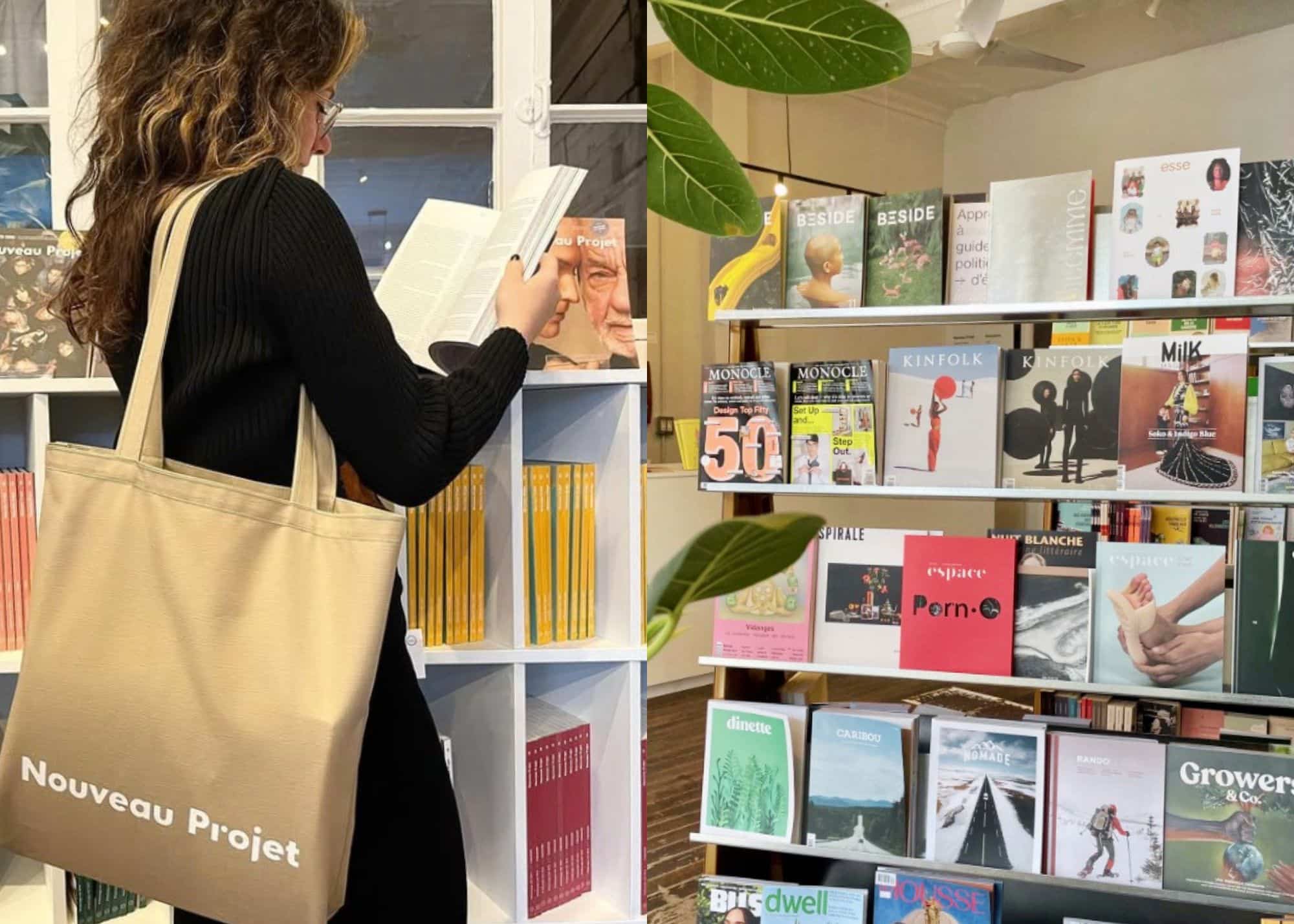 Vente de liquidation dans cette librairie de MTL