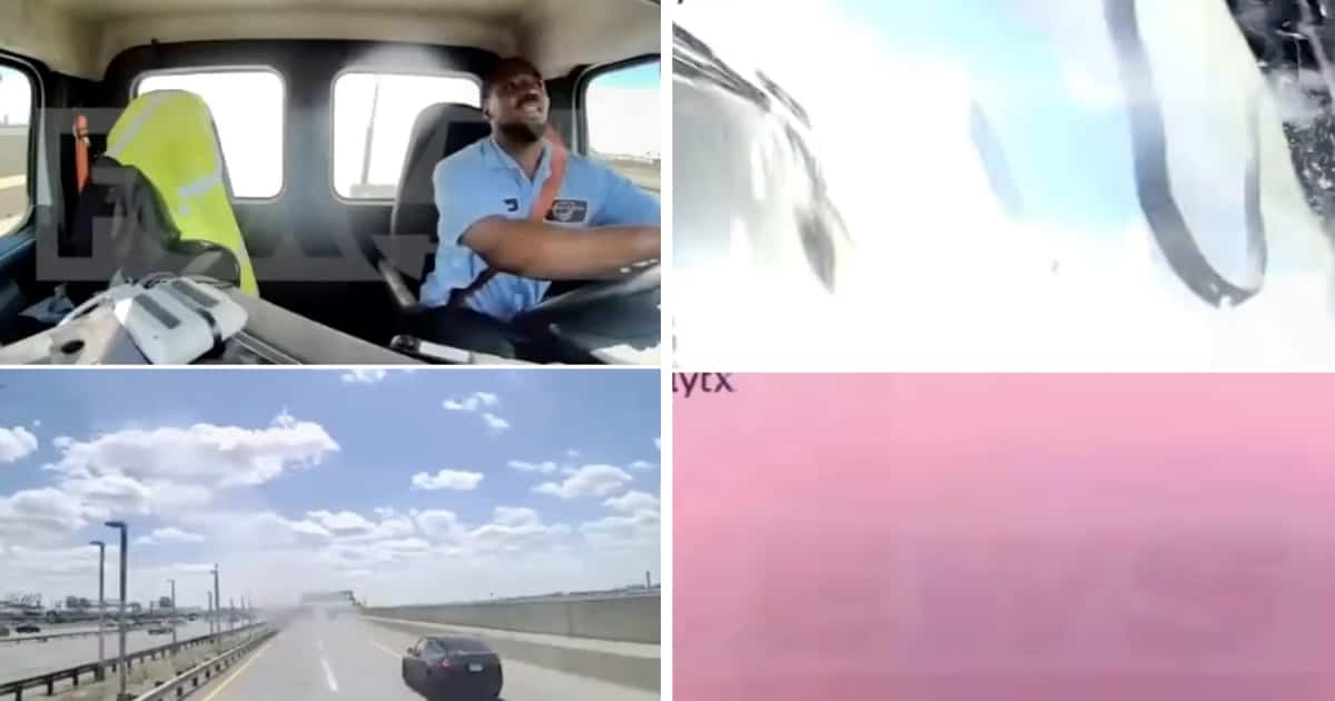 Image principale de l'article Un avion percute le camion d’une boulangerie 