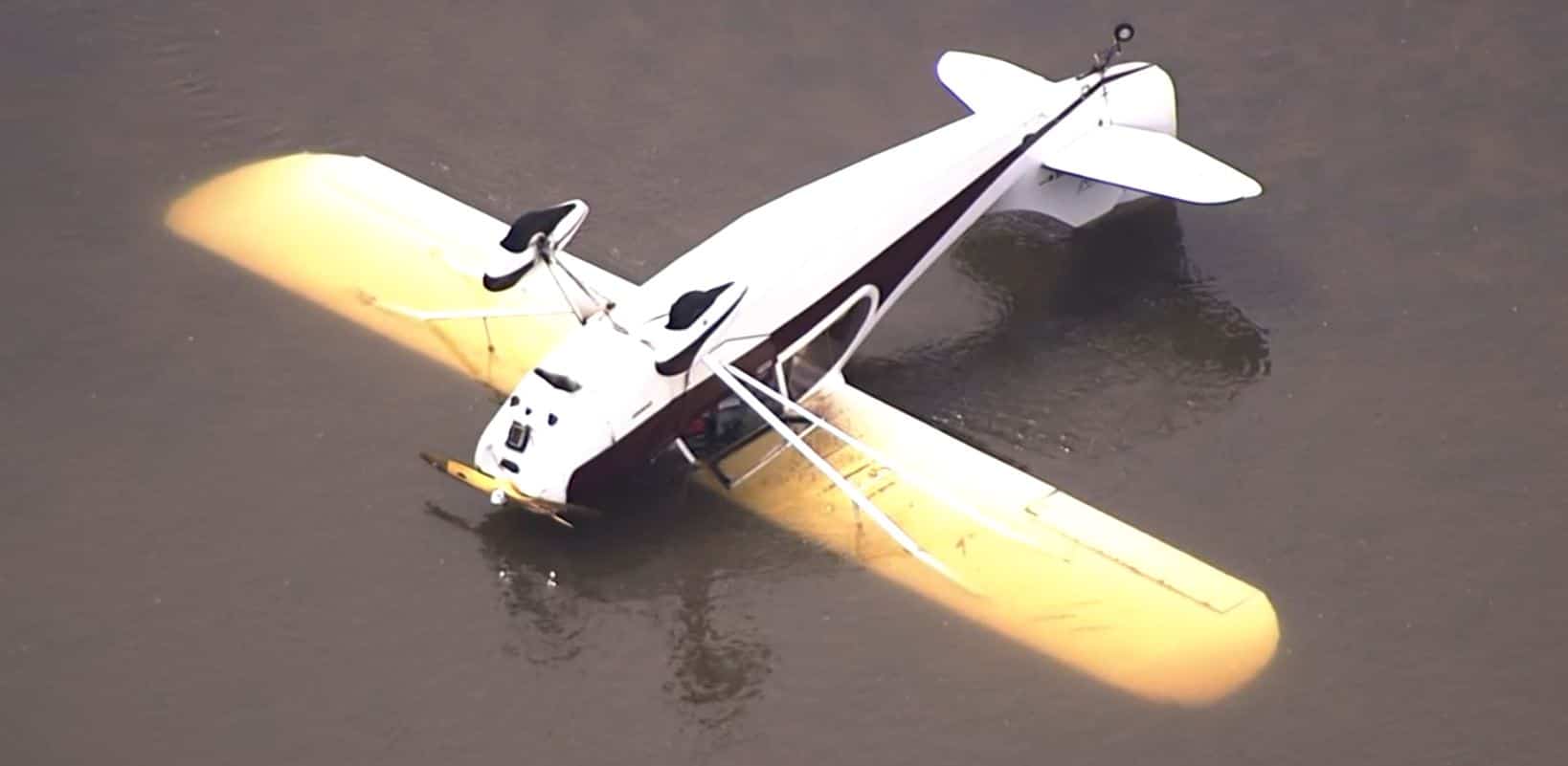 "Small Plane Found Upside Down on North Carolina River Pilot and