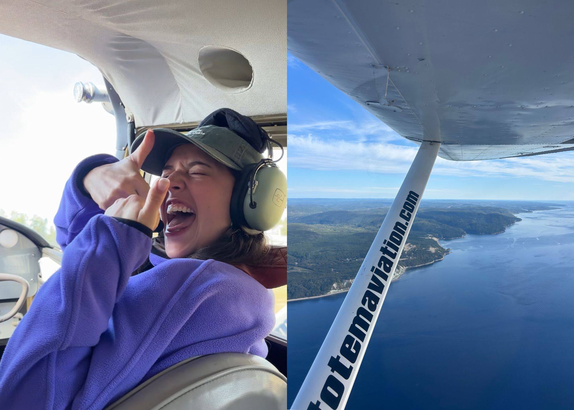 On a testé: un vol panoramique sur la Côte-Nord