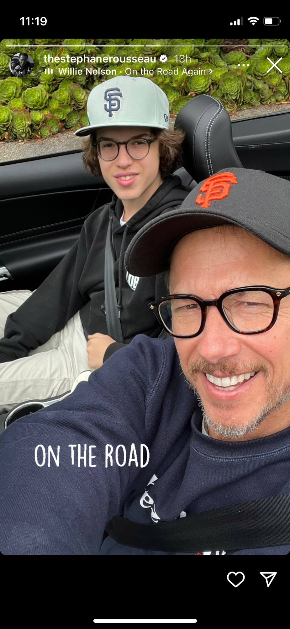 Stéphane Rousseau partage une rare photo avec son fils, Axel | 7 Jours