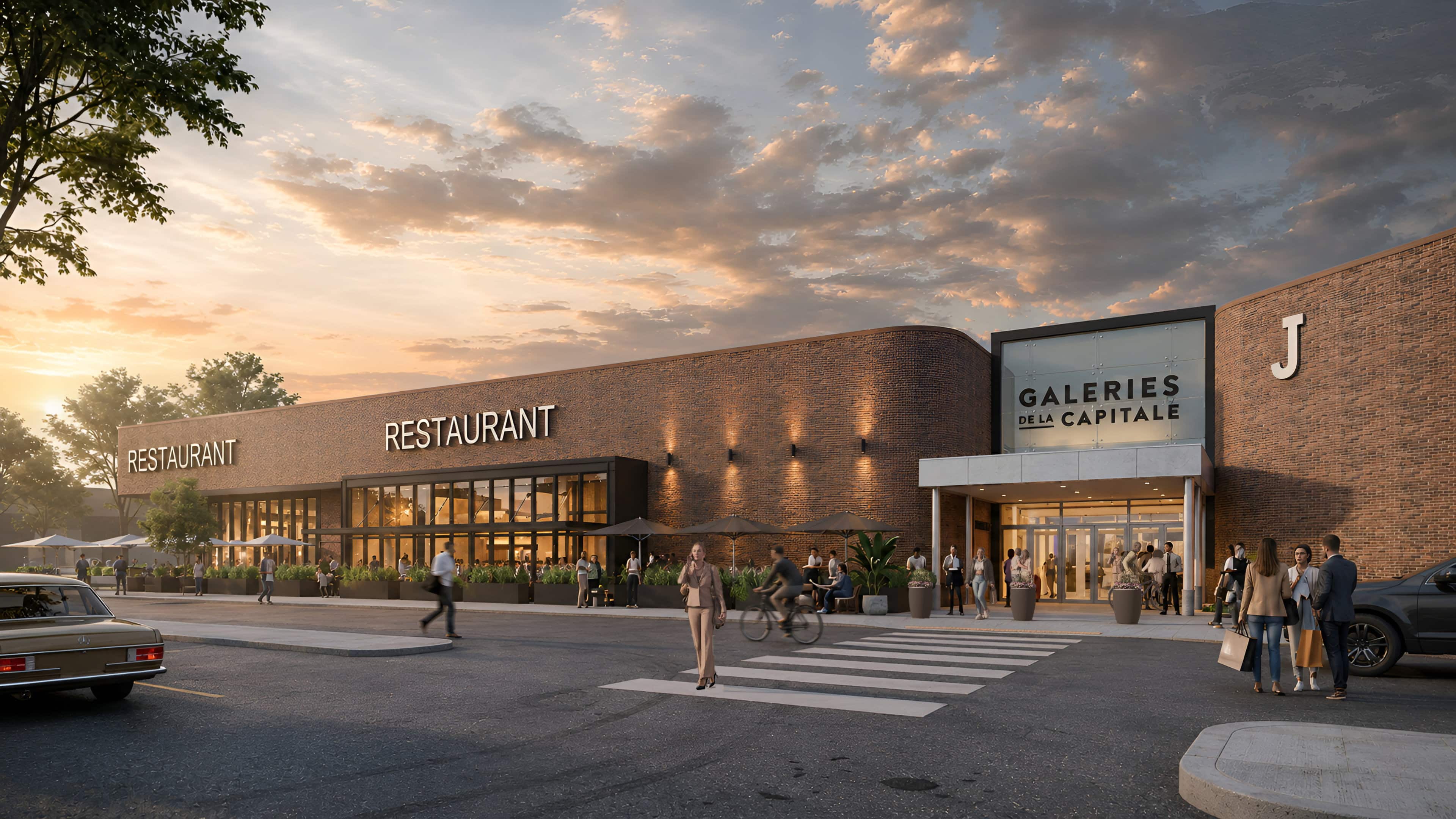 Les Galeries de la Capitale investissent 19 M$ pour transformer l'ancien magasin La Baie