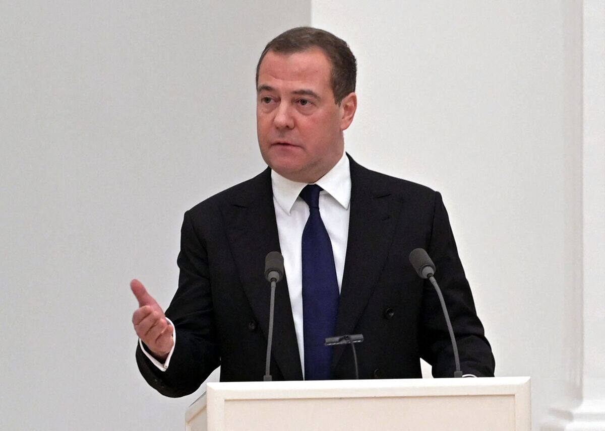 Former Russian President Medvedev has accused Berlin of waging a “hybrid war” against Moscow.
