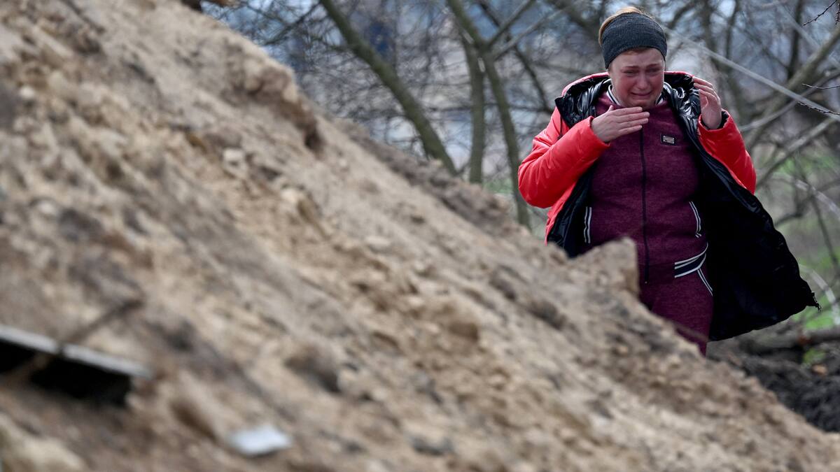 Sur la trace des cadavres de l'occupation russe