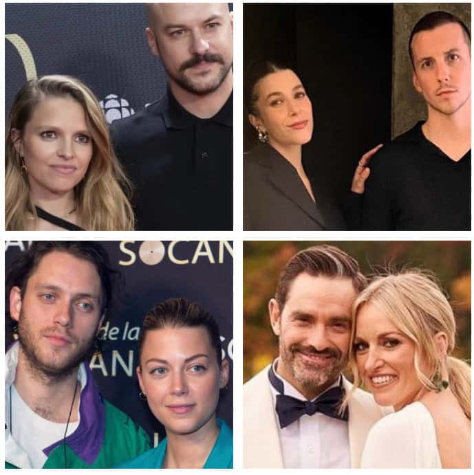 Les 15 plus beaux couples du showbiz québécois