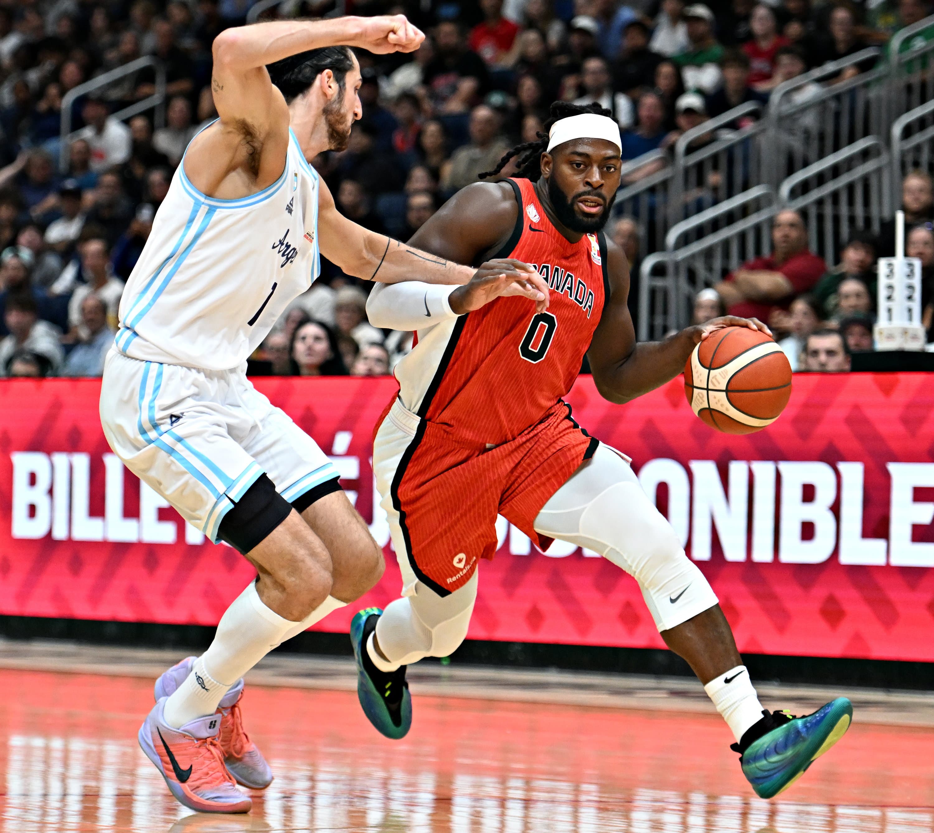 Basketball: Luguentz Dort dominant et l’équipe canadienne séduit Québec