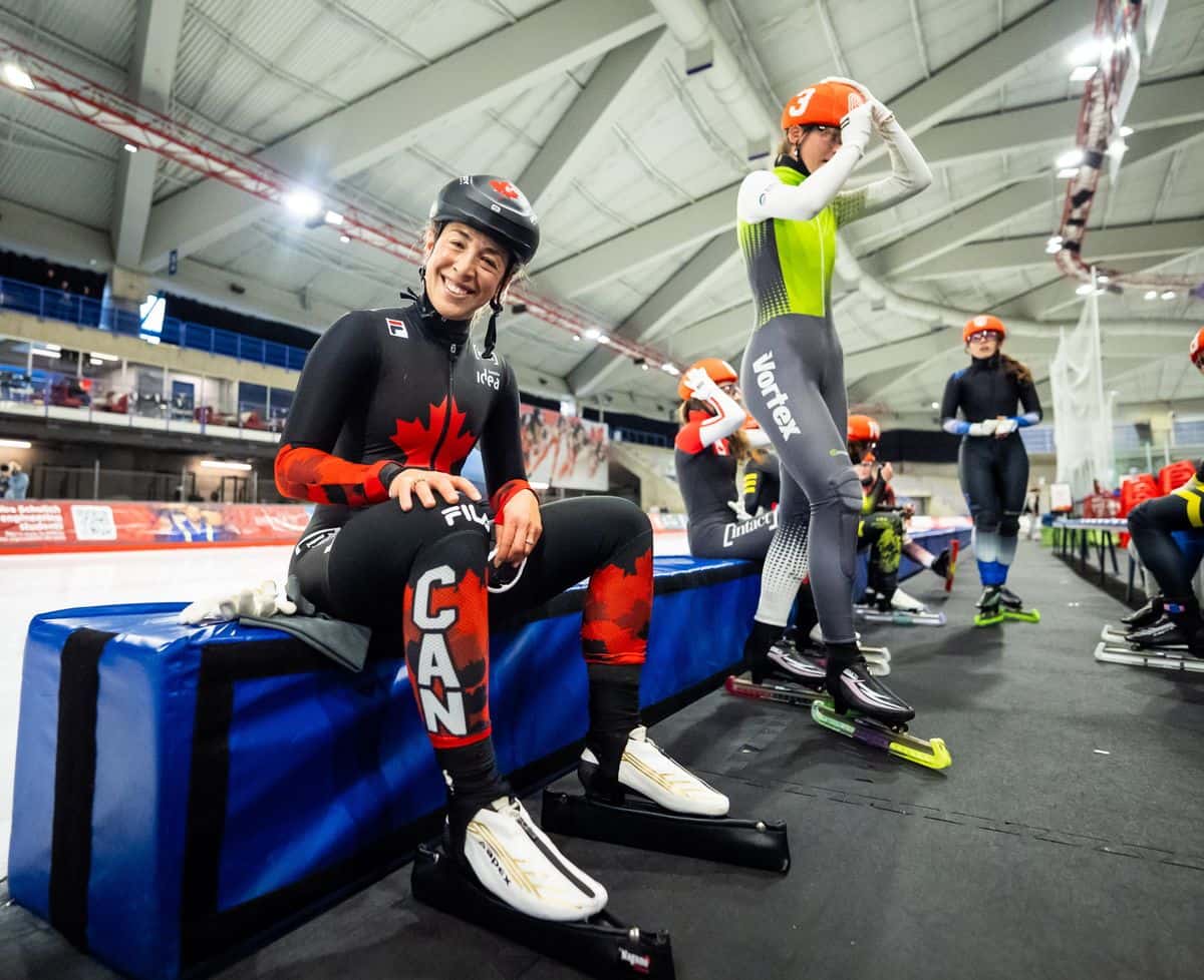 Patinage de vitesse longue piste: Valérie Maltais est tout feu tout flamme à moins de deux mois des Jeux olympiques