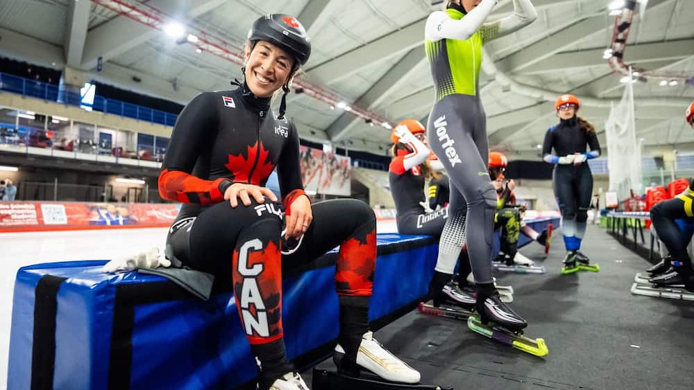 Patinage de vitesse longue piste: Valérie Maltais est tout feu tout flamme à moins de deux mois des Jeux olympiques Patinage de vitesse longue piste: Valérie Maltais est tout feu tout flamme à moins de deux mois des Jeux olympiques