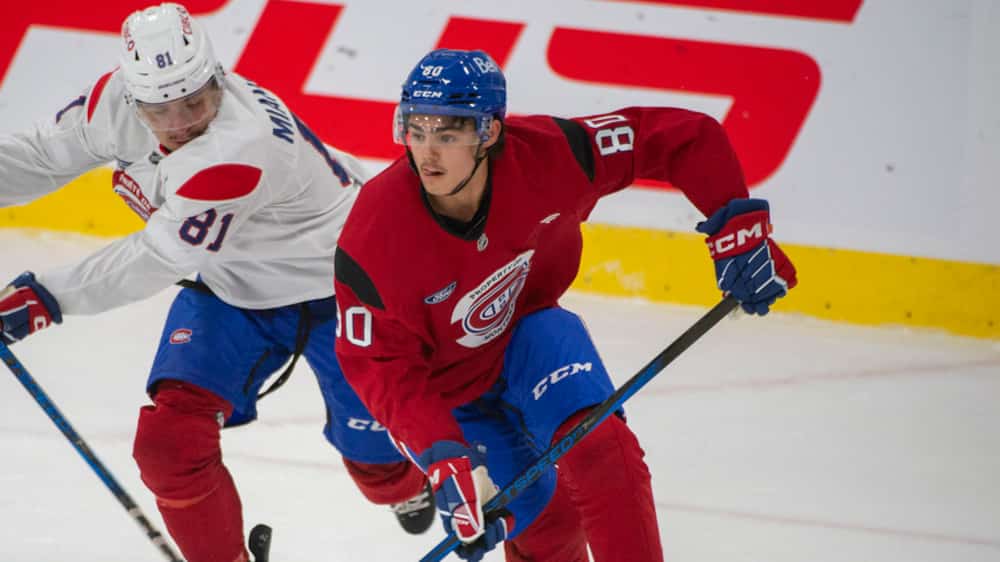 Espoir du Canadien: Hayden Paupanekis récompensé après une saison émotive et difficile