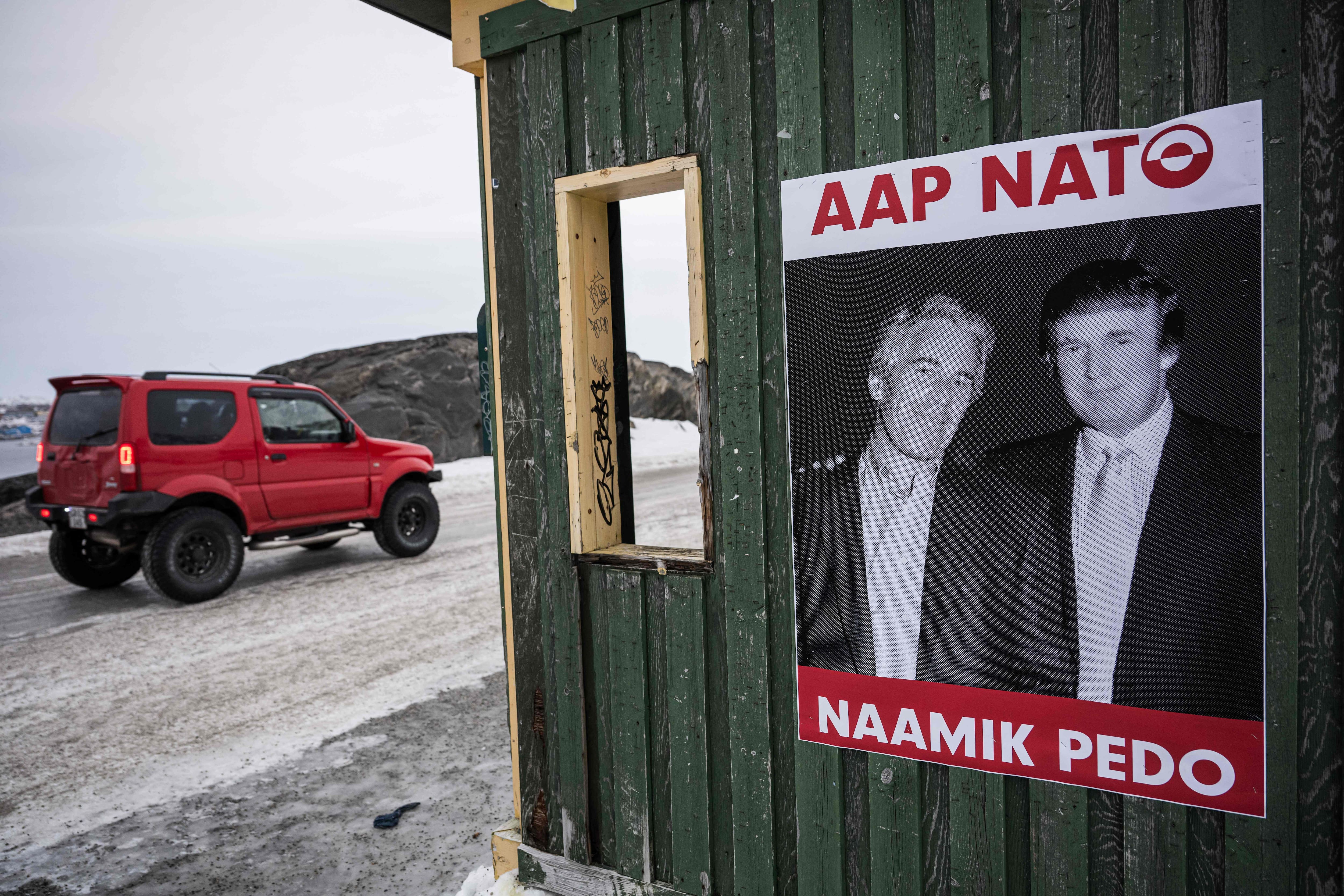 給杰弗裡·愛潑斯坦和美國總統唐納德·特朗普的格陵蘭短信 