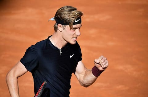 Shapovalov gets close to surprising Nadal in Rome