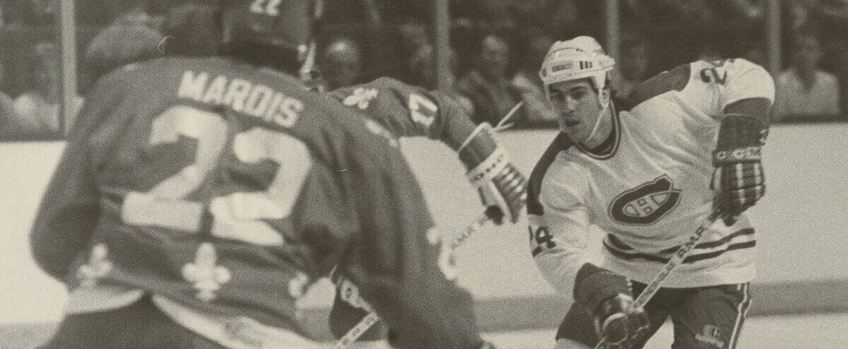 La série CanadienNordiques de 1985 au petit écran JDQ