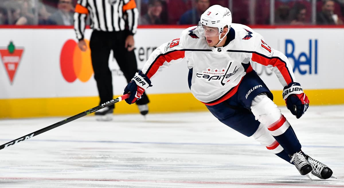 Maillot De Hockey Signé Jakub Vrana - Washington Capitals, Certificat D'authenticité Beckett, Neuf