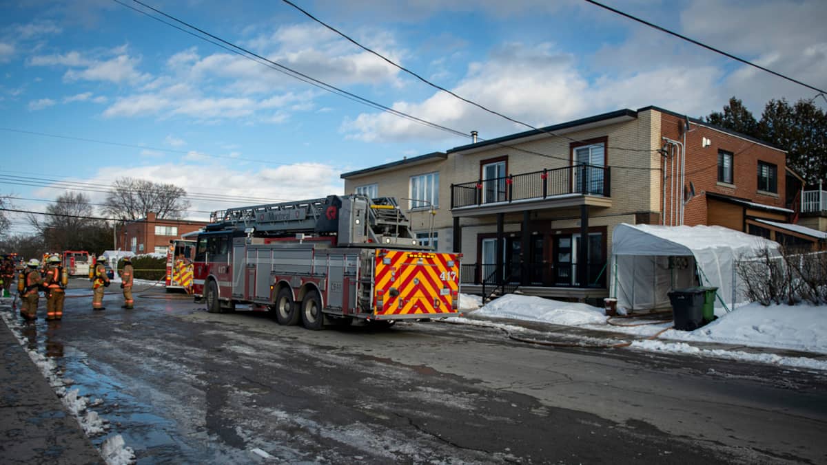 Deux blessées lors d’un feu de cuisson à Montréal-Nord