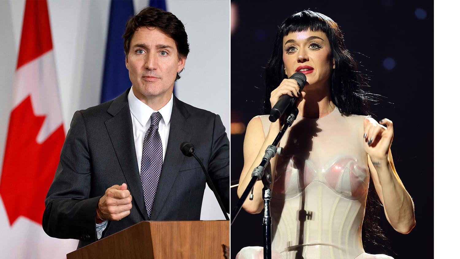 Katy Perry et Justin Trudeau amoureux à Paris