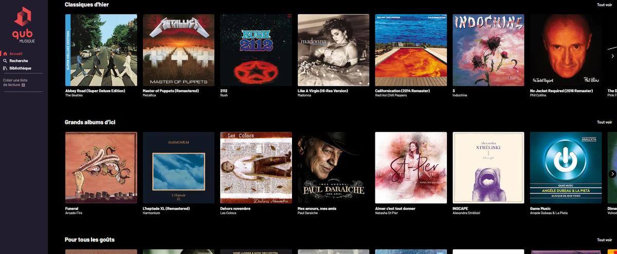 QUB musique nommée aux Rencontres de l’ADISQ