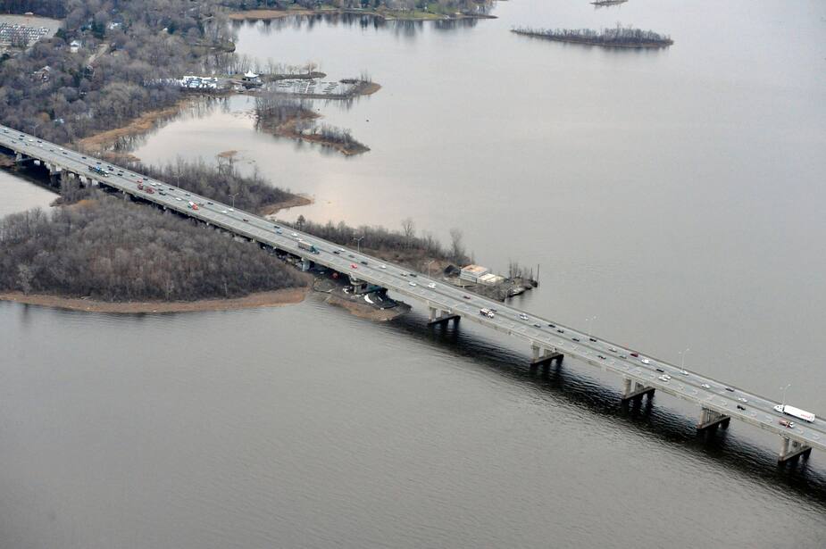 Image principale de l'article Fermeture d’urgence du pont de l’Île-aux-Tourtes