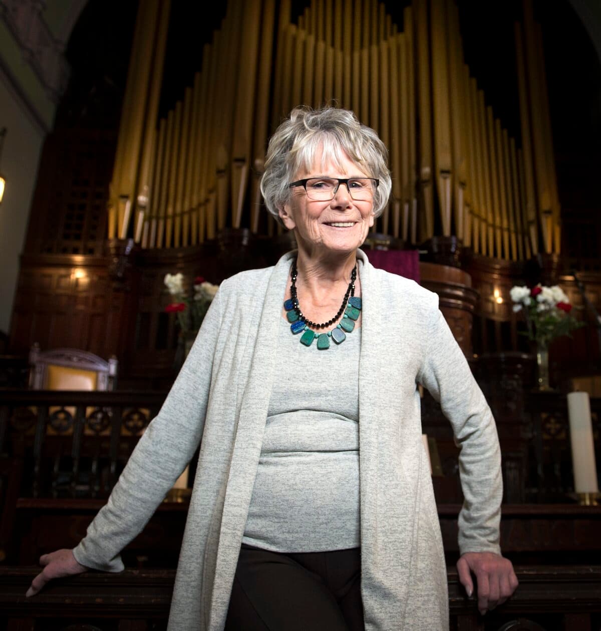 Béatrice Picard fait ses adieux aux Simpsons