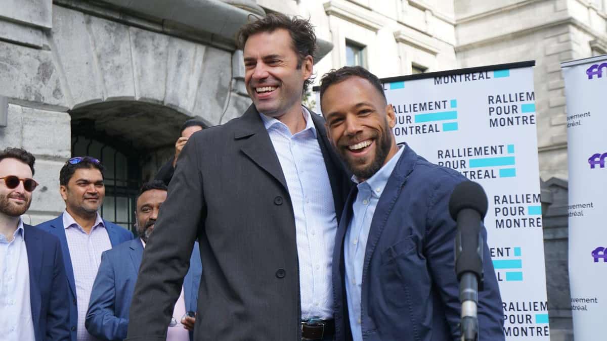 Élections municipales: deux candidats à la mairie de Montréal s’unissent