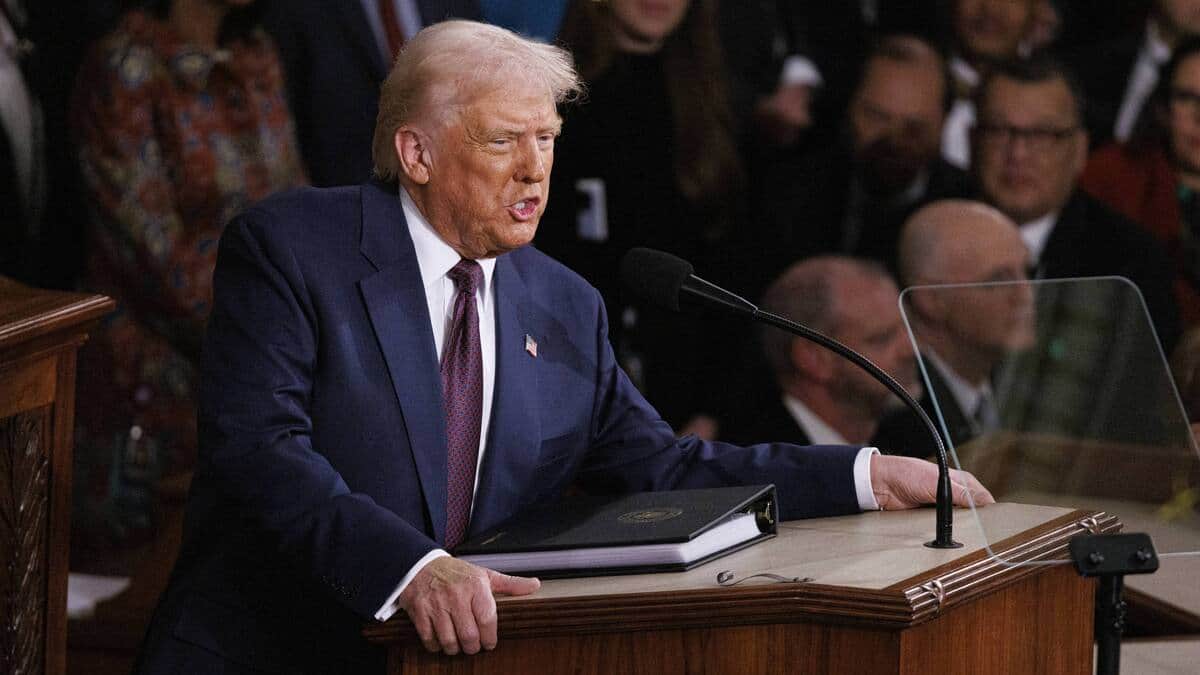 Les principales déclarations trompeuses de Donald Trump devant le Congrès