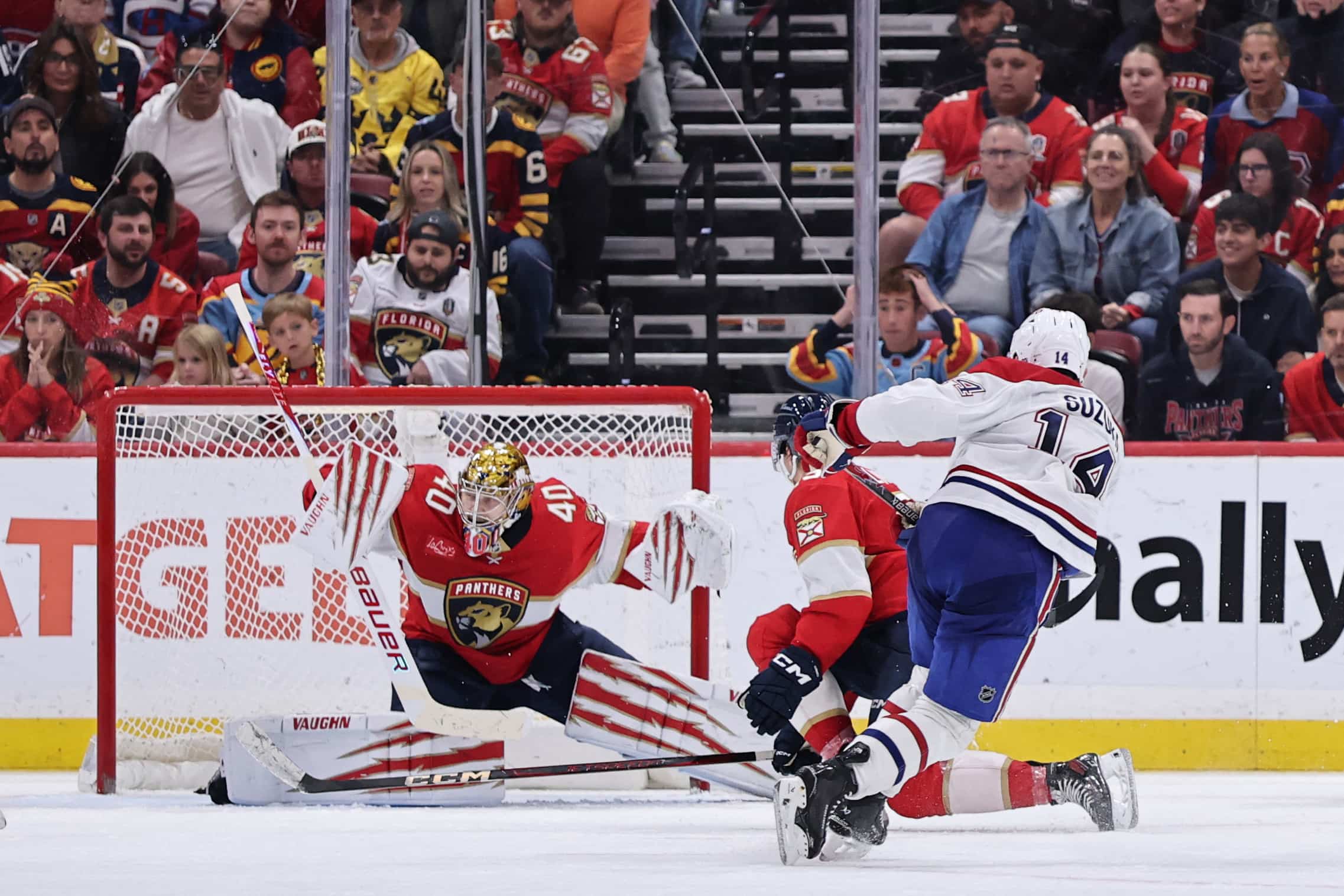 Le Canadien s’est accroché jusqu’au bout à Sunrise dans une victoire signée Nick Suzuki.