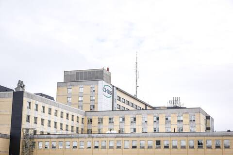 Construction work on the Mother-Child Center and the new CHUS Fleurimont emergency room, in Sherbrooke, Estrie, on June 25, 2021.