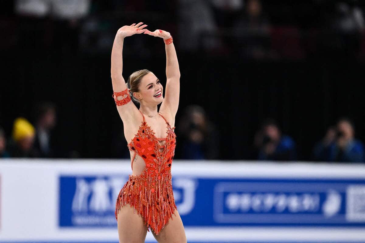 Quand Loena Hendrickx se prend pour &laquo;La Poune&raquo; aux Championnats du monde de patinage artistique