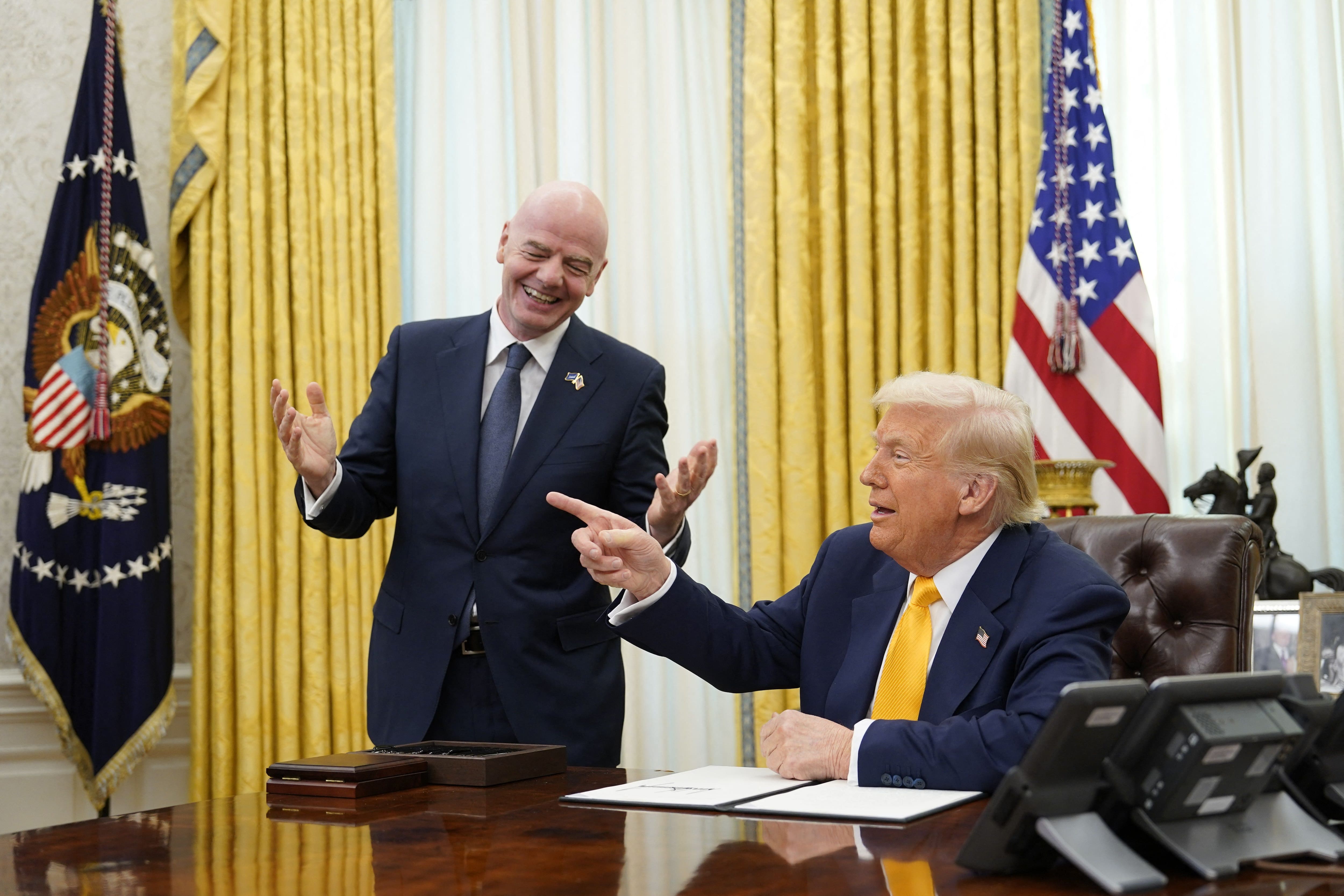 La fédération brésilienne de soccer défend «l'intégrité» de son arbitre mis en cause par Trump