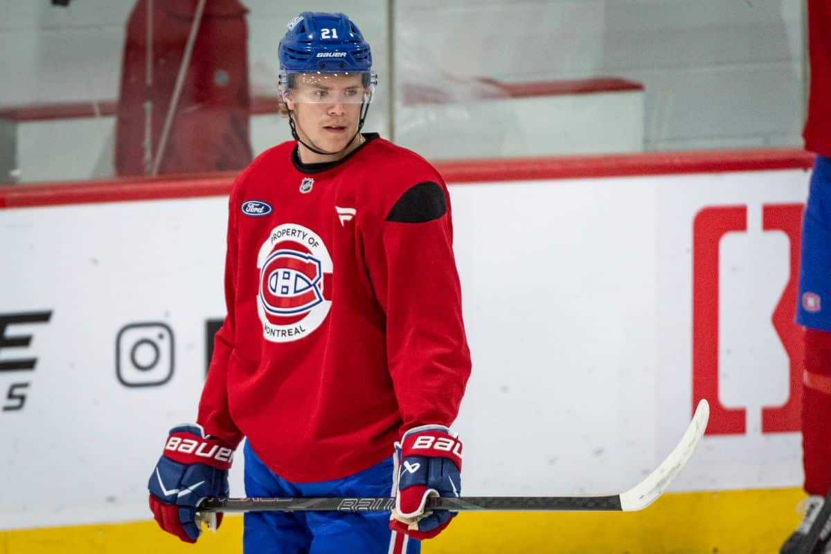 Retour imminent: Kaiden Guhle s'entraîne avec un chandail régulier