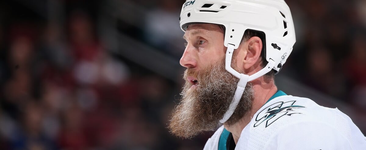 Joe Thornton sees Stanley Cup in Toronto 1