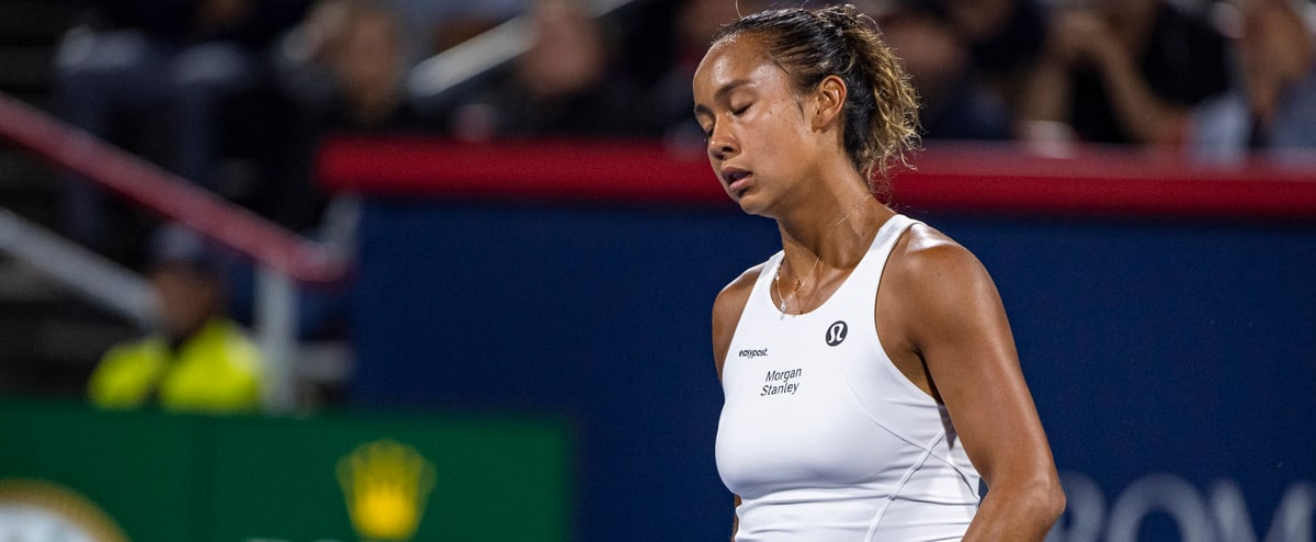 Omnium Banque Nationale de Montréal: le beau parcours de Leylah Annie Fernandez prend fin
