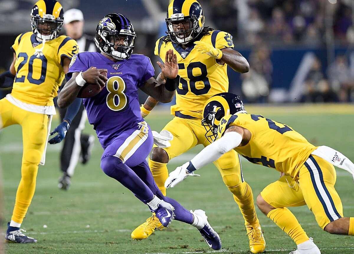 Grosse soirée pour Lamar Jackson et les Ravens face aux Rams | JDM