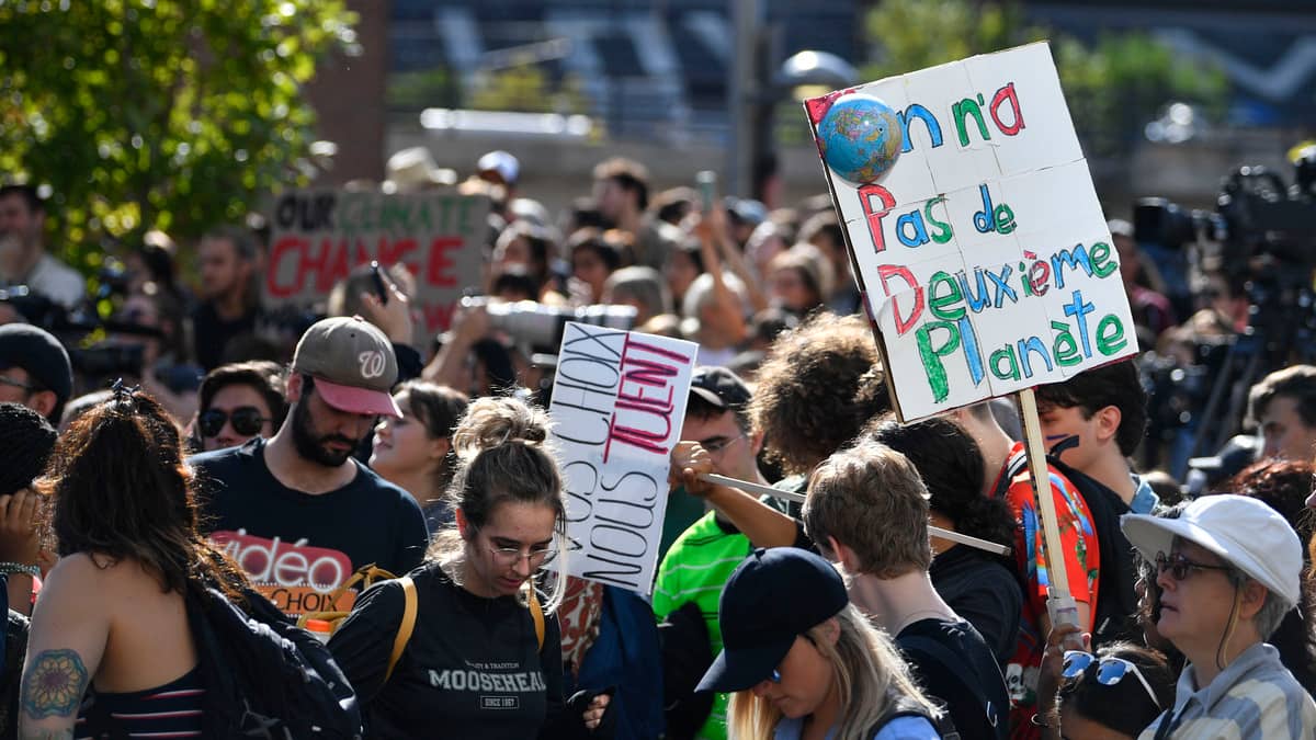 Manifestation mondiale: Montréal marchera vendredi pour le climat