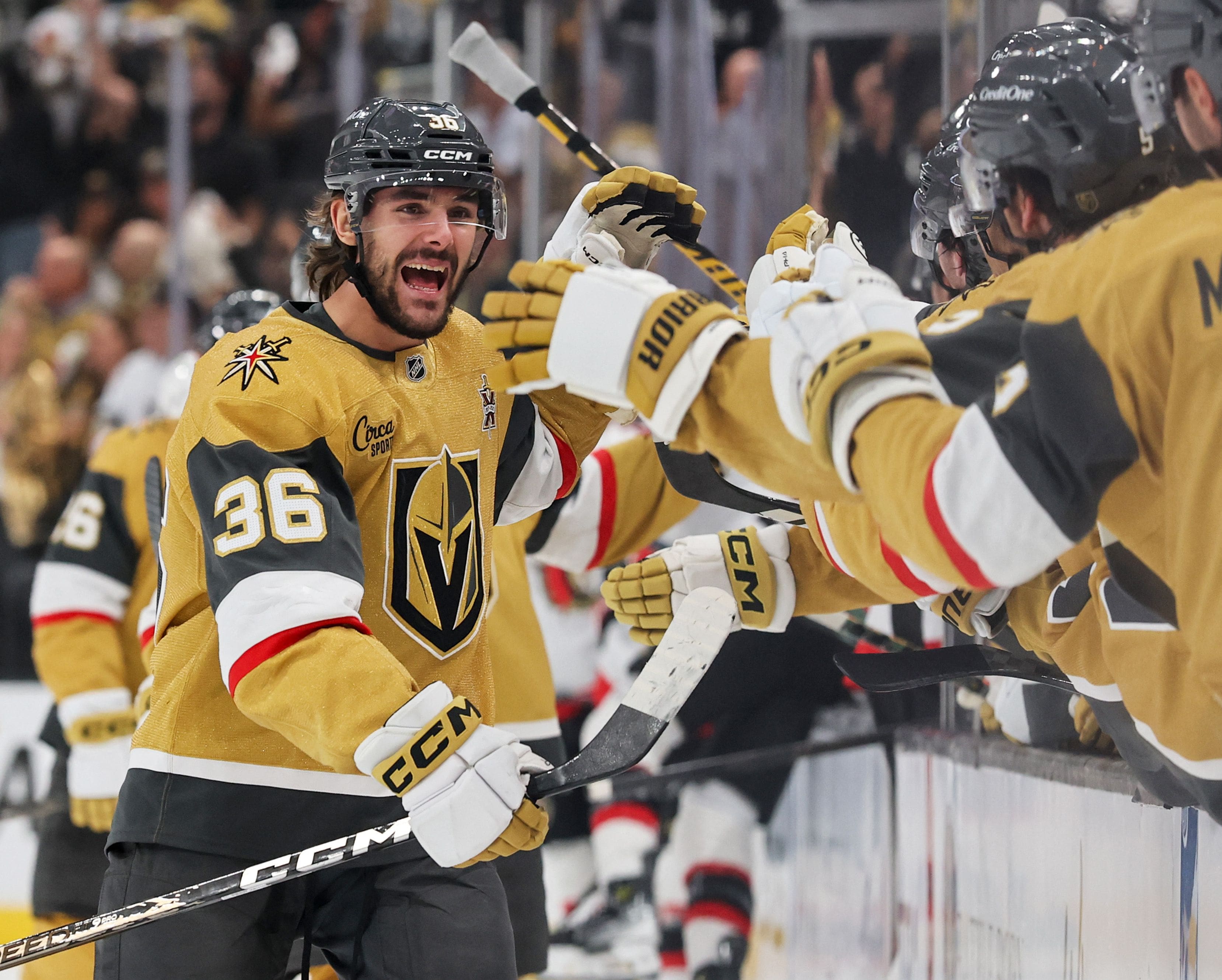 Un Québécois qui ne devait même pas jouer a inscrit son premier but dans la LNH