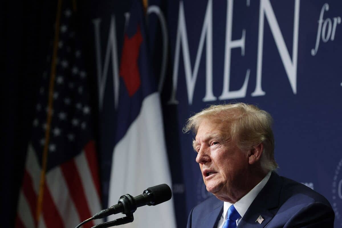 Trump vis&eacute; par une demande pour limiter sa libert&eacute; de parole avant son proc&egrave;s