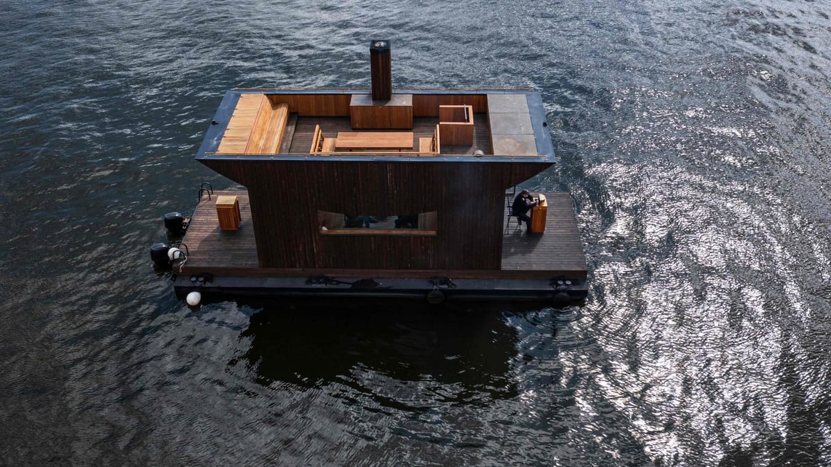 Des saunas insolites repoussent les limites en Suède