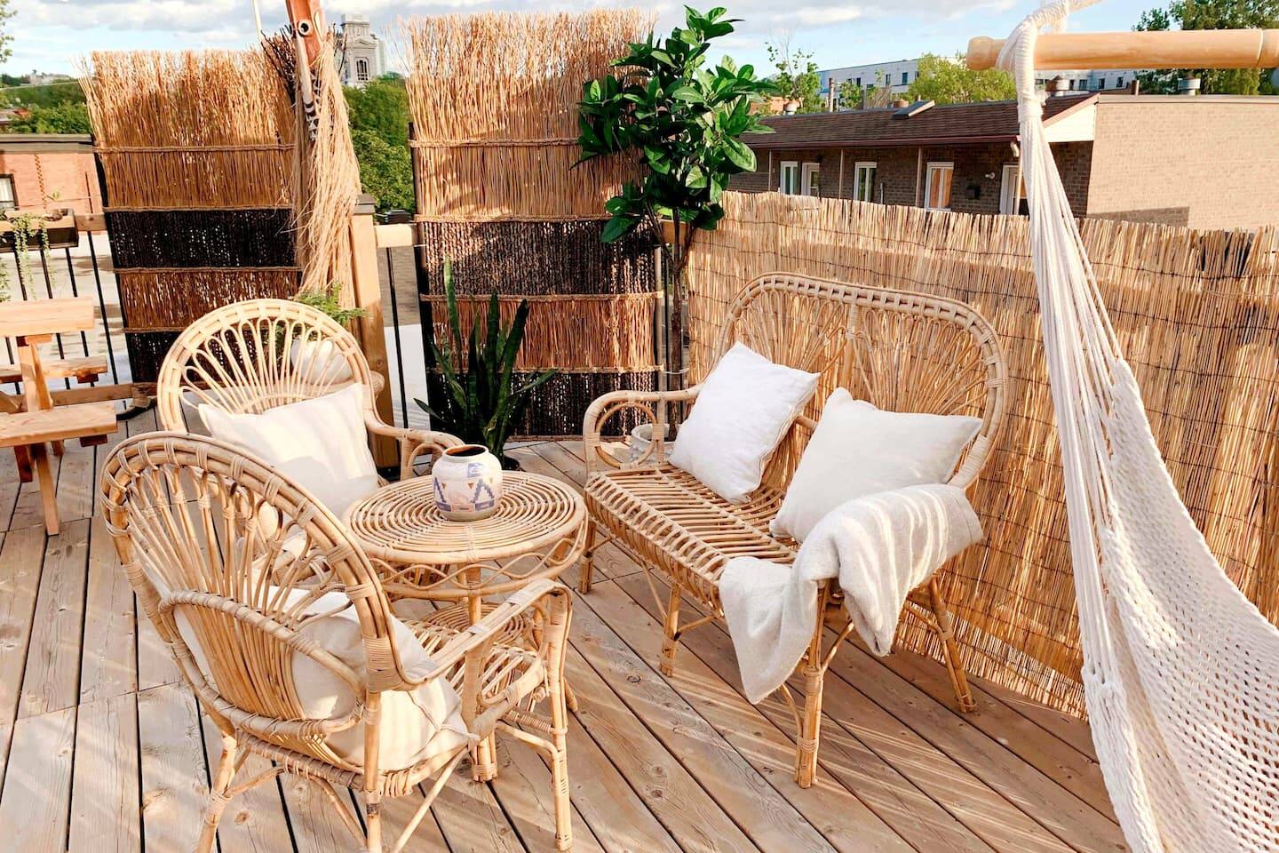 Un loft boho avec vue sur Québec est à louer