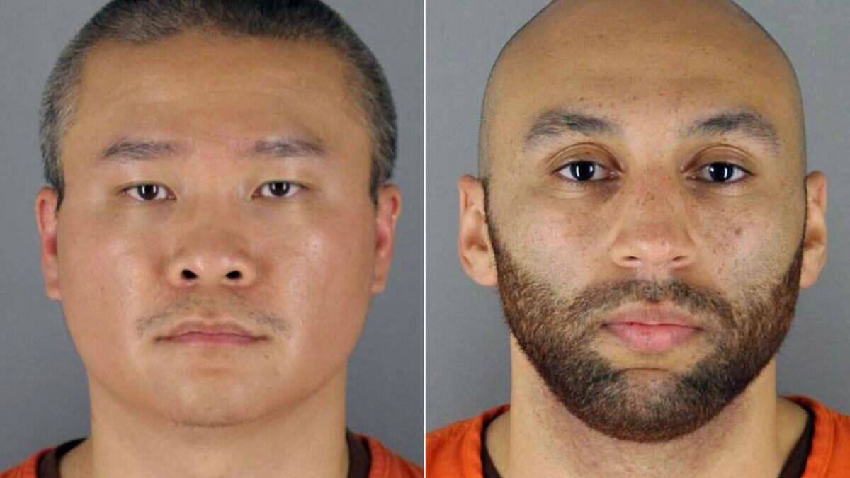 Prison ferme pour deux policiers restés passifs pendant le meurtre de George Floyd