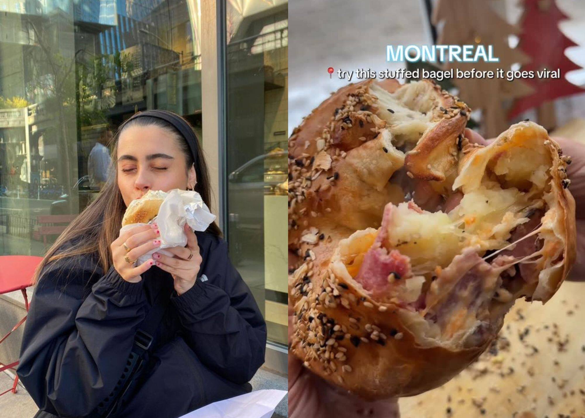 Cette adresse propose des bagels fourrés décadents