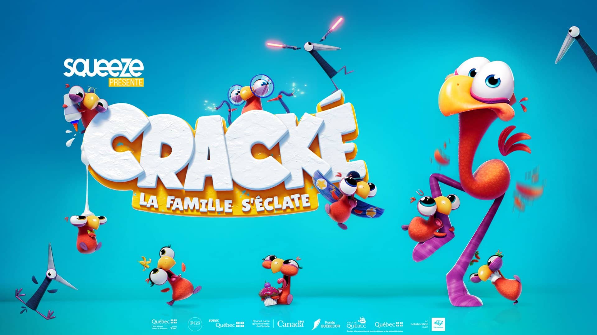 S&eacute;rie d&rsquo;animation Crack&eacute;: Squeeze annonce une deuxi&egrave;me saison