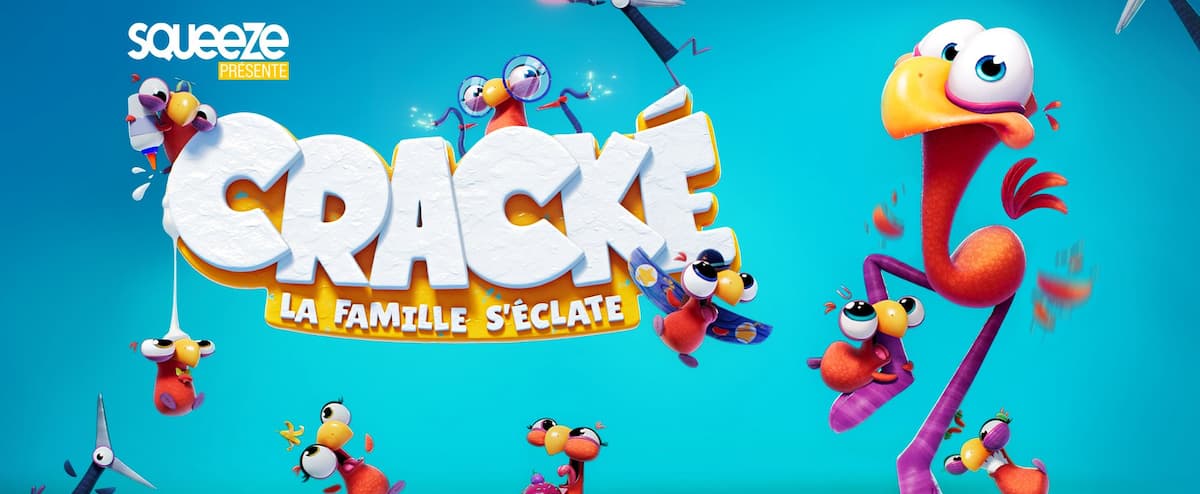 Série d’animation Cracké: Squeeze annonce une deuxième saison
