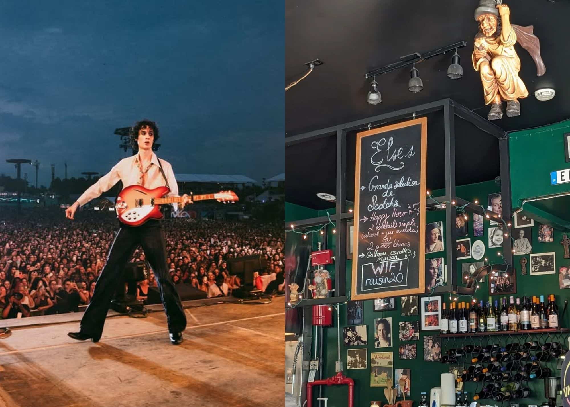 Image principale de l'article Le chanteur Sombr a visité ce pub de Montréal