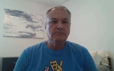 Michel Barakatt, a Quebecer who resides in Rockwall, Texas, July 4, 2026
