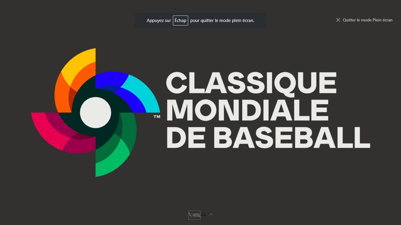 La Classique mondiale de baseball sur les ondes de TVA Sports TVA Sports