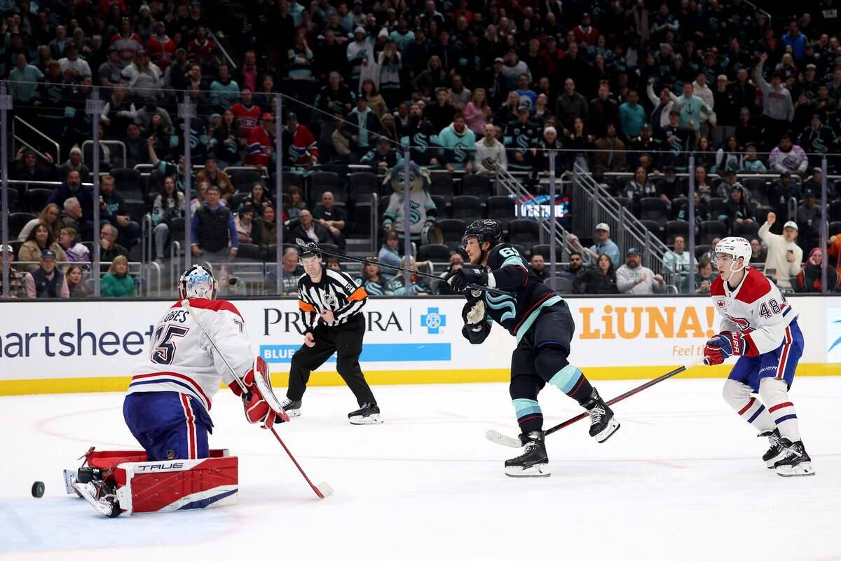 &Agrave; VOIR | Le Kraken r&eacute;ussit une premi&egrave;re dans la LNH, le Canadien se retrouve du mauvais c&ocirc;t&eacute; de l&rsquo;Histoire