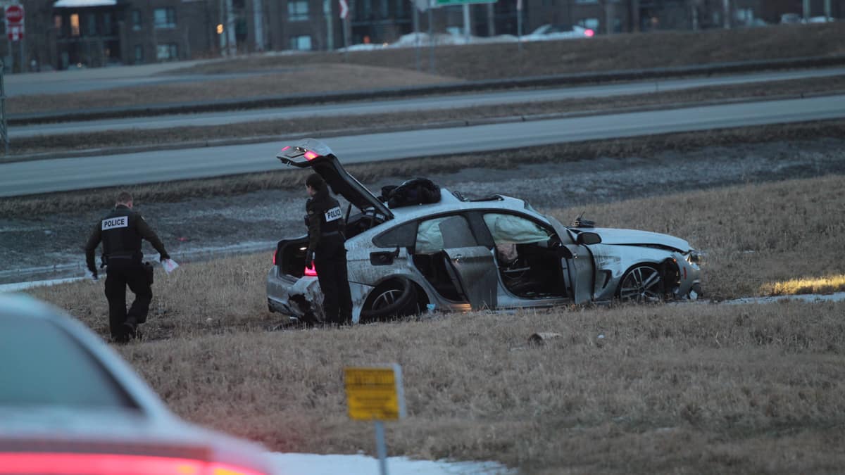 Pris en train de voler une voiture, ils ont un accident en tentant de fuir la police