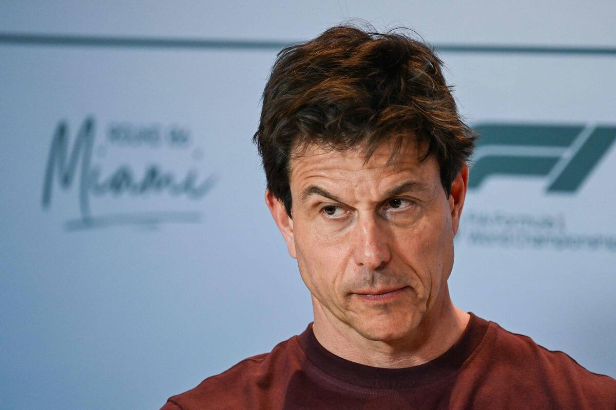 Accidente en la línea de pozo en el Gran Premio de Miami: 