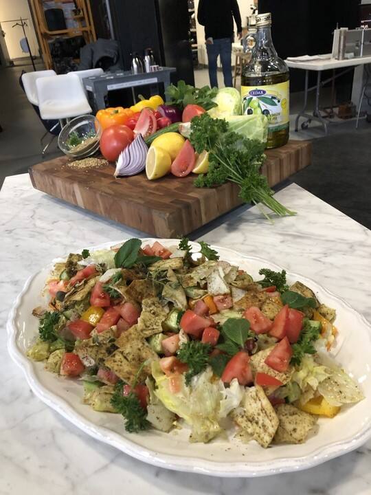 Salade fattouche classique
