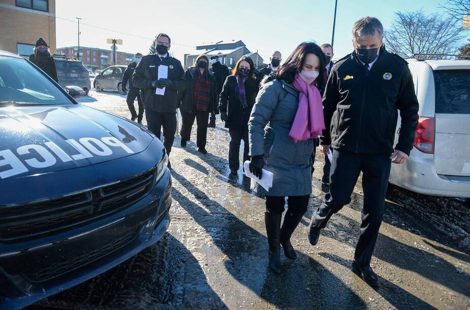 Image principale de l'article Plus de policiers dans le nord-est de Montréal