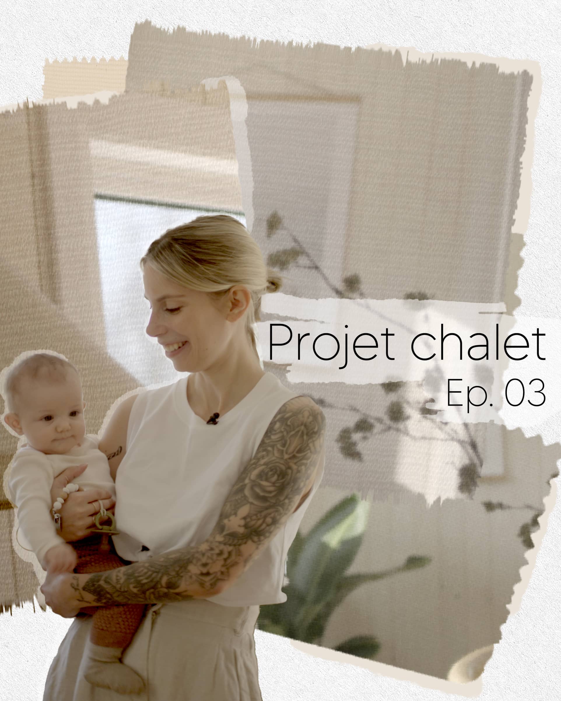 Camille Charland Perez  dévoile son chalet rénové